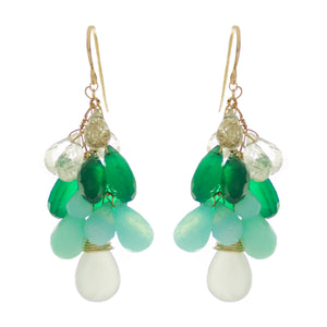 Seafoam Green Drop Earrings