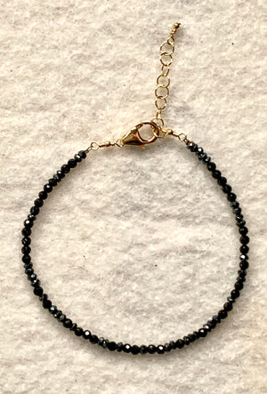 #527 black onyx strong bracelet