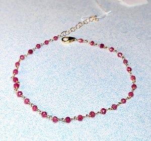 #512 ruby anklet