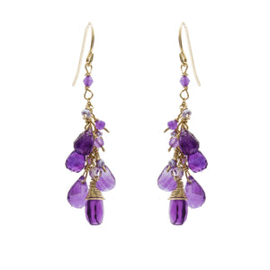 Bagan Amethyst Earrings