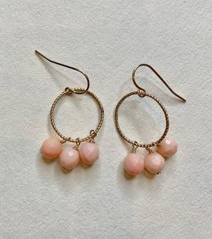 #092 Coral hoops
