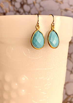 #041 Turquoise drops