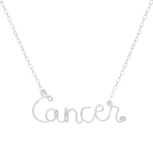 #155 zodiac Cancer necklace