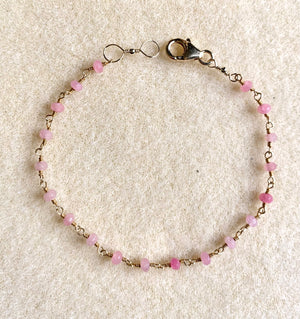 #407 pink bracelet